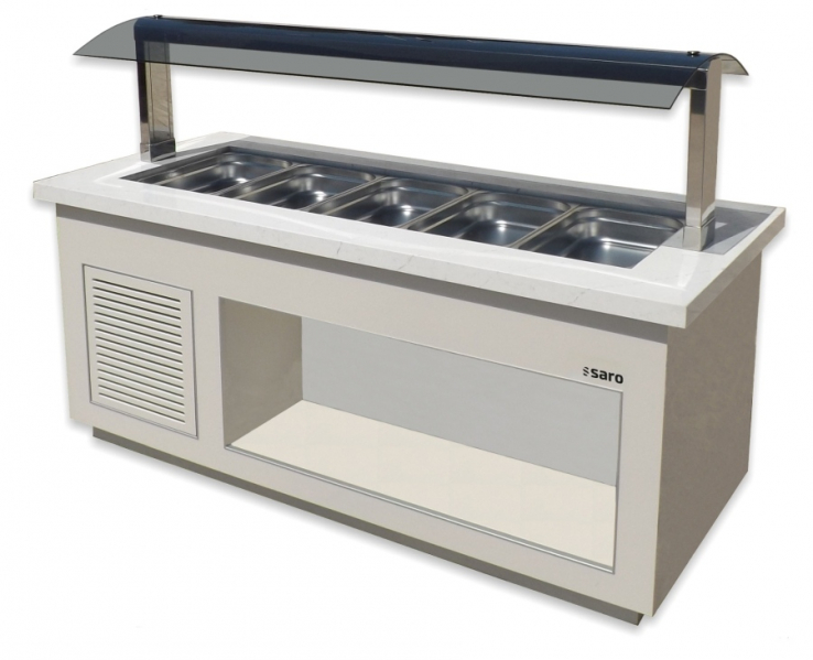 Salatbar Premium Line weiss für 6x 1/1 GN